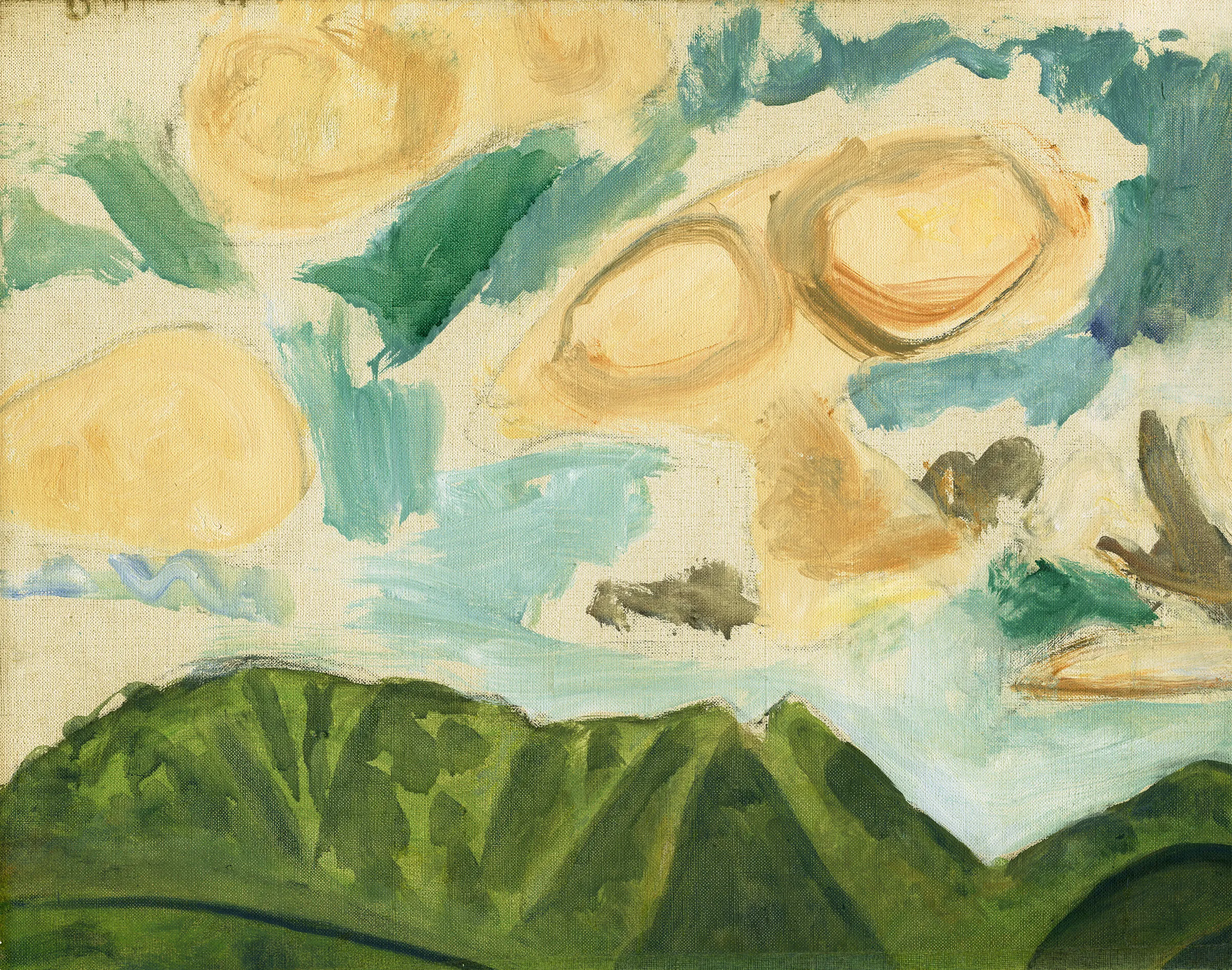 Zenzaburo Kojima, 高原 (部分) Highland Valley (one section), 1952