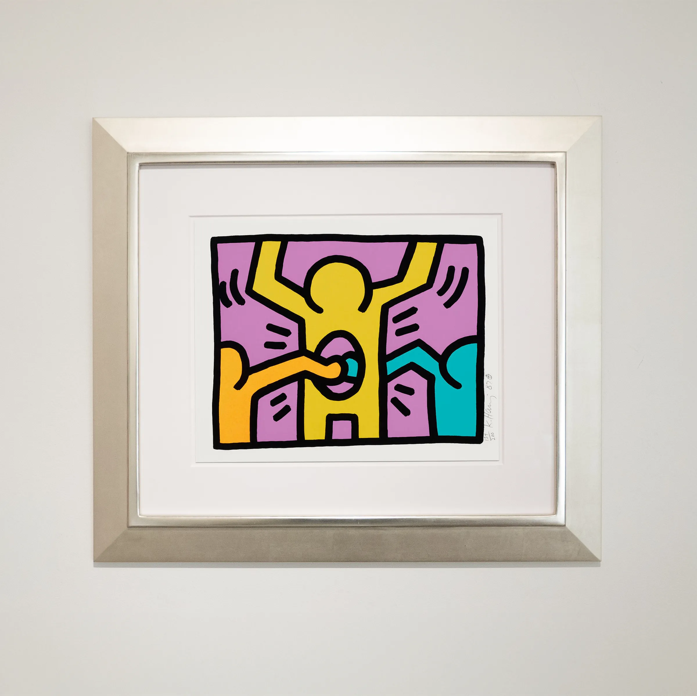 Keith Haring, Pop Shop I (Plate 3), 1987 | Rukaj Gallery