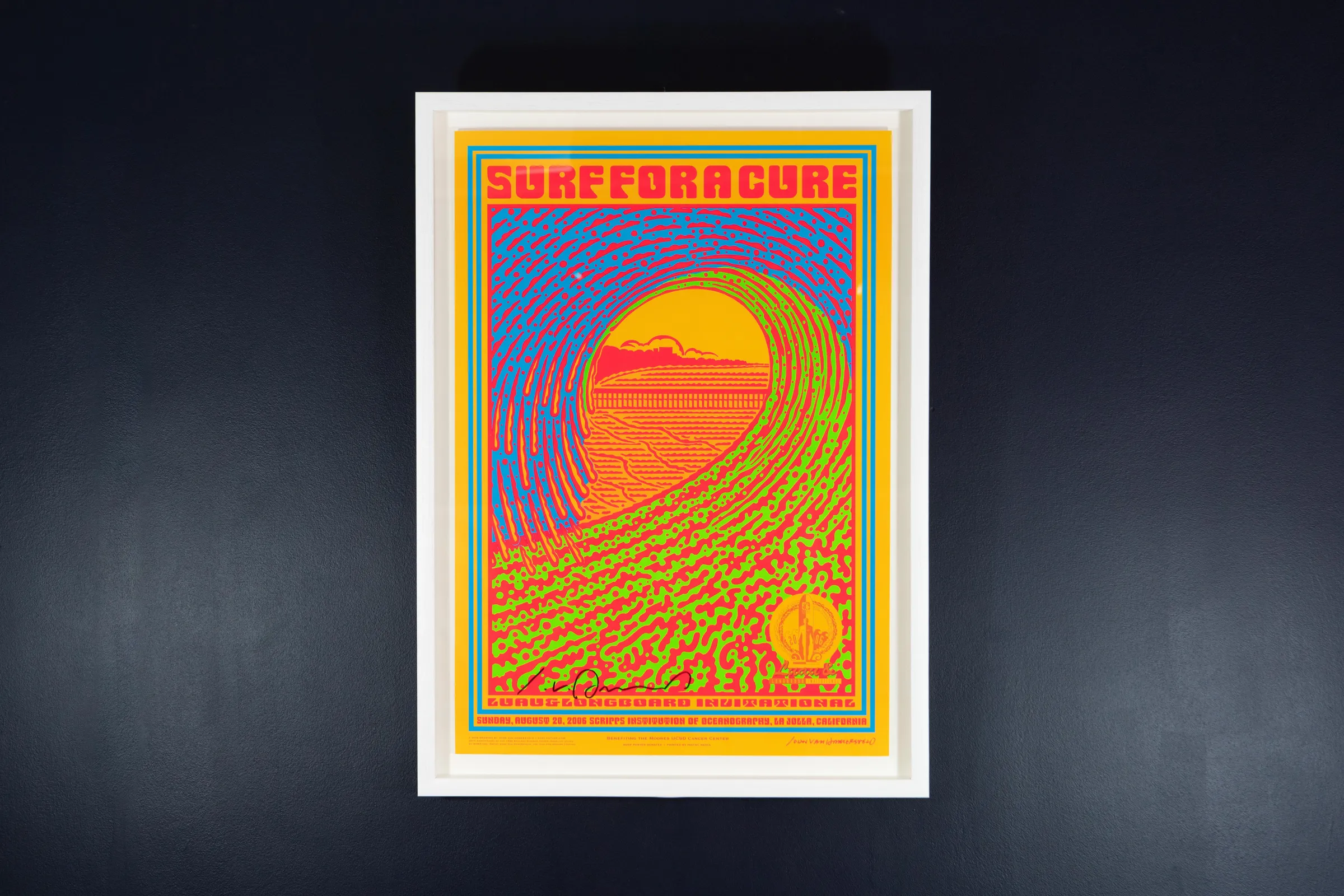 John Van Hamersveld, Surf For A Cure | The Drang Gallery