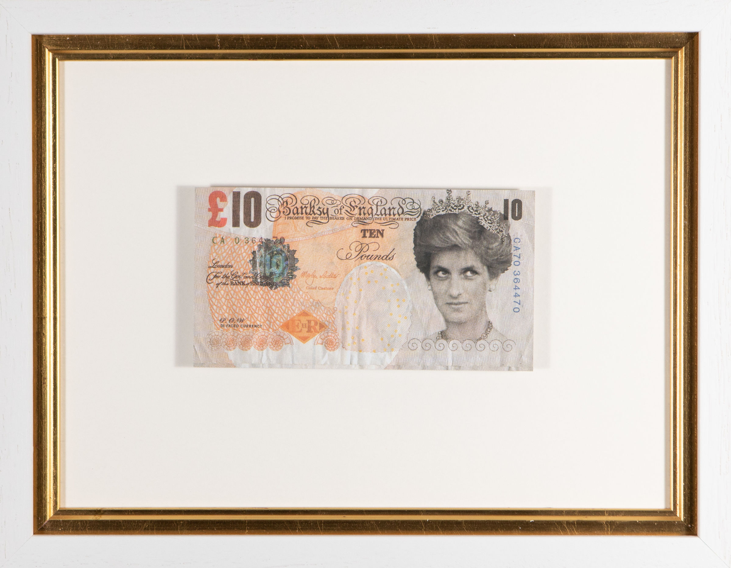 Banksy, Di Faced Tenner | The Drang Gallery