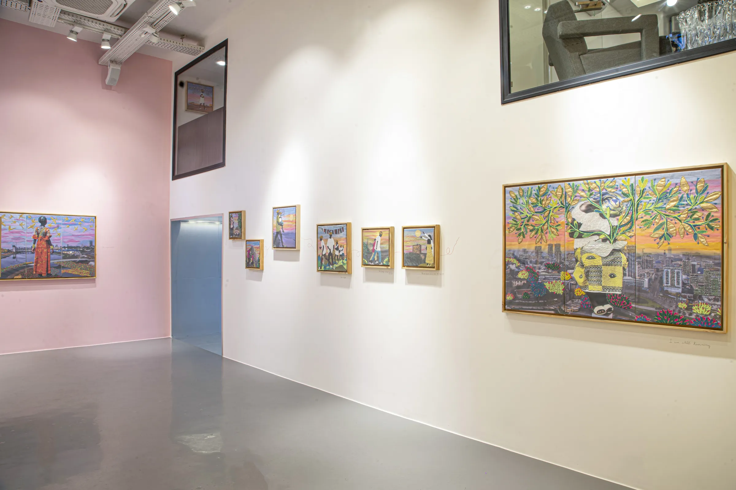 Joana Choumali, La Terre n'a qu'un Soleil | GALERIE FARAH FAKHRI