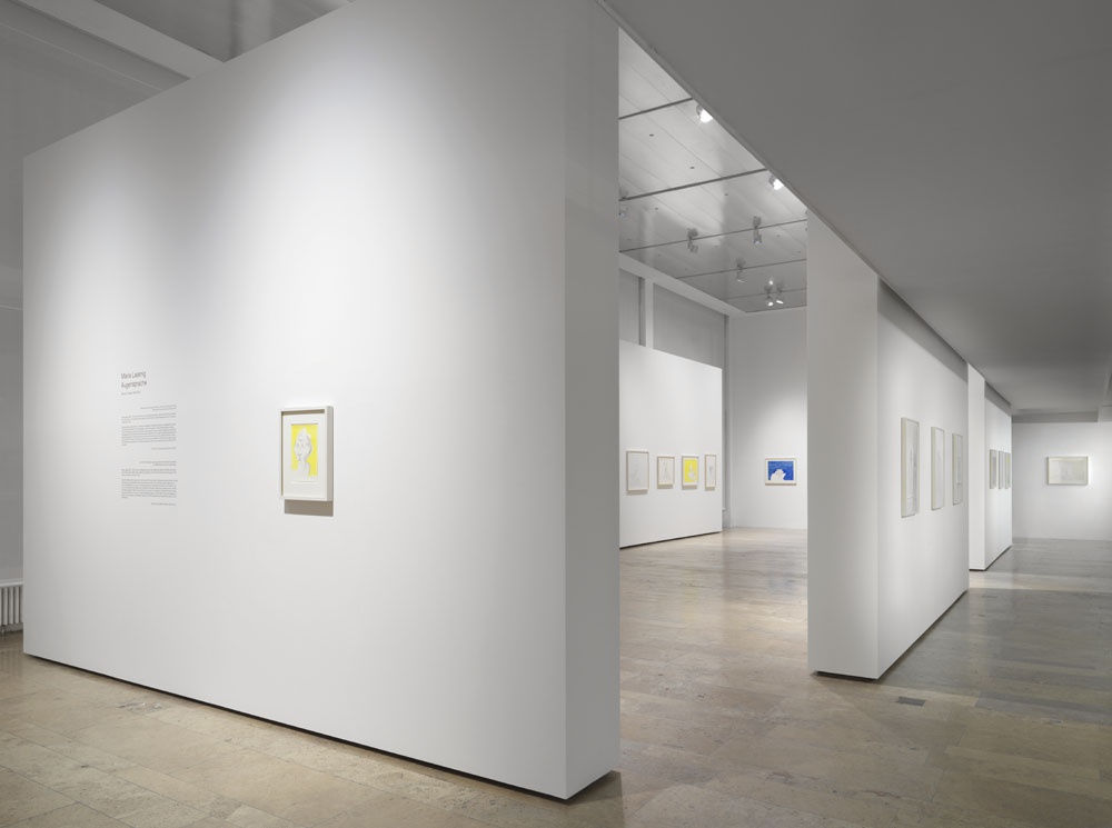 Maria Lassnig, Augensprache. Works on Paper 1974 – 2013 November 17, 2018 – January 5, 2019 © Maria Lassnig Foundation and Capitain Petzel, Berlin. Photo: Jens Ziehe