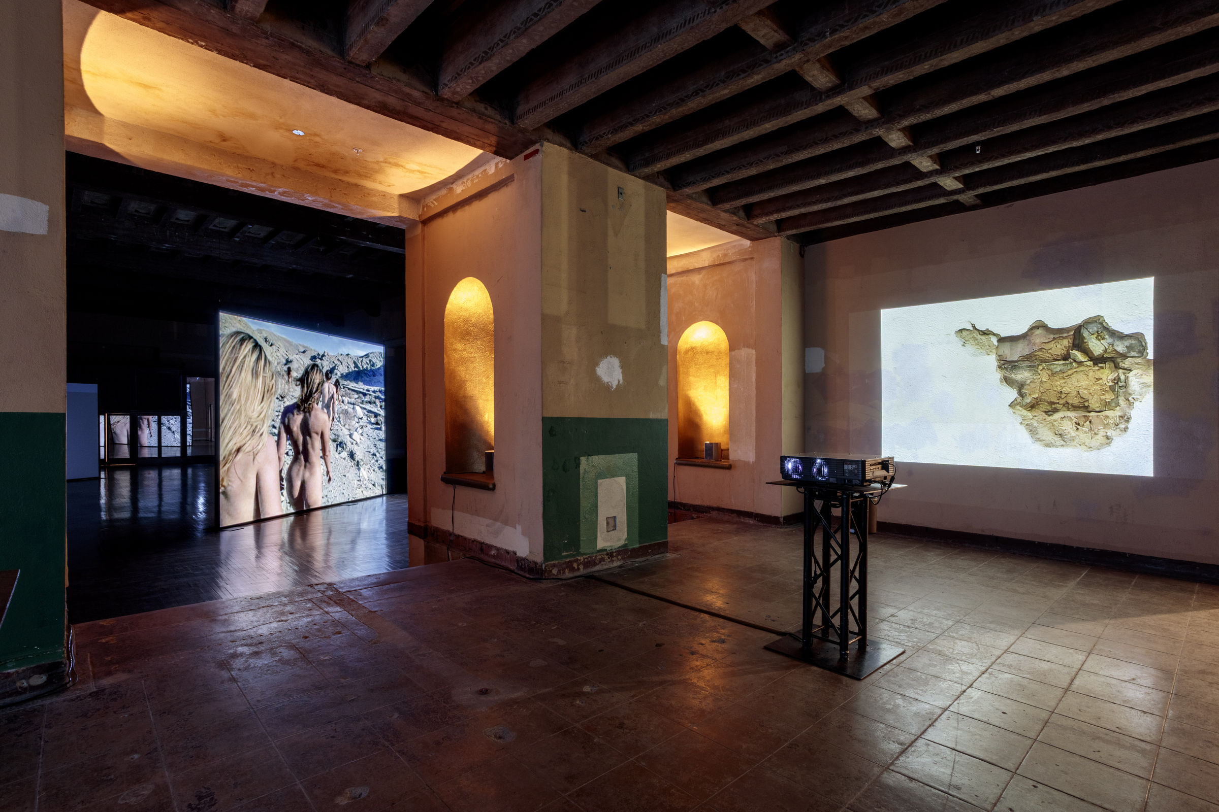 Installation view, What a Wonderful World: An Audiovisual Poem, 2026. Photo by Joshua White. Courtesy Julia Stoschek Foundation.