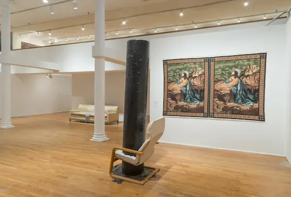 Installation view, Rodney McMillian: Views of Main Street, 2016. Ph: Adam Reich, Studio Museum in Harlem