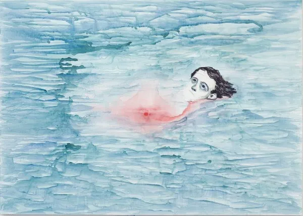 桑亚&middot;康塔洛夫斯基1982年出生于莫斯科，现居纽约。他的艺术作品多是跨媒介的。绘画是康塔洛夫斯基艺术创作的主要的形式，除此之外他还在雕塑和动画领域颇有建树，并对策展也情有独钟。 他的画面中总是充满了即诙谐幽默又阴森诡异的气氛和叙事。他的主题有时很微妙，有时又很令人厌恶。他的画面中有关描绘情欲的场景夹杂着荒诞的幽默，甚至是一抹浅浅的猥琐，以至于让观者也产生了一种私密行为被窥探的不适感。