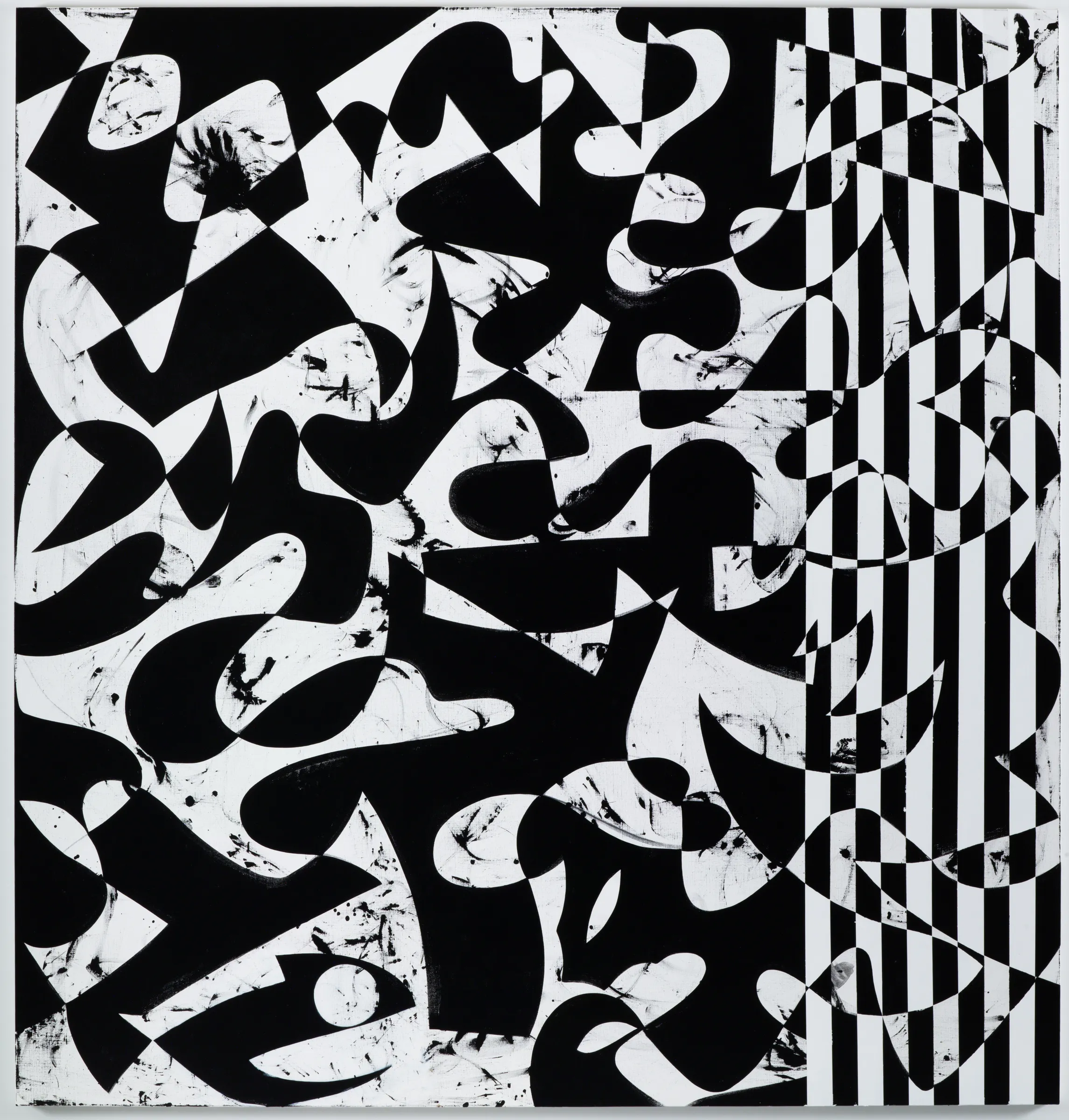 夏琳-冯-海尔 1960年出生于德国美因茨 现居纽约 夏琳-冯-海尔的抽象画、素描及拼贴画通过丰富深邃的层次呈现出一种神秘的视觉体验，作品充满了令人惊讶的并置和互动。在创作中她坚决反对保持一个连贯的叙事或标志性风格，而是追求表现形式的多样性。冯-海尔作品中大胆的线条和造型，以及抽象的形状和图案都体现出艺术家高度的感知力和创造力。她的构图具有独特的活力和能量，并充满了幽默感，但同时又不惧怕诗意的深度和悲怆。 冯-海尔的作品中所呈现的一系列的经验和情感往往是对立的。它们创造出一种耐人寻味的矛盾和紧张感，并给观众带来了一连串奇异而微妙的联想。她的画作看似随意，实则是深思熟虑的，从而达到一种美学上的平衡。其大胆且和谐的色调以及近乎如平面印制的画面质感让观者赞叹。