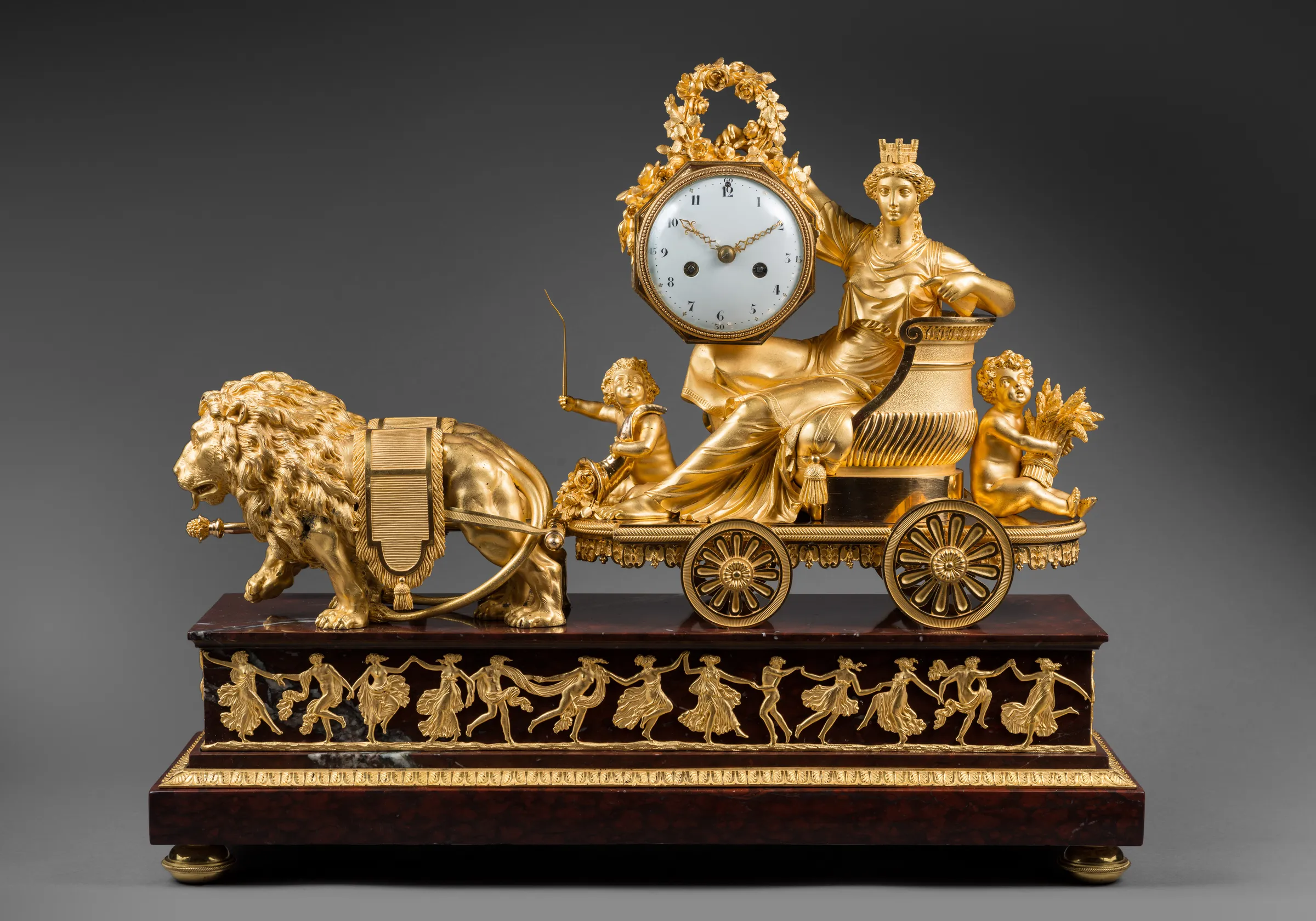 Pierre-Philippe Thomire, A late 18th Century mantel clock, the