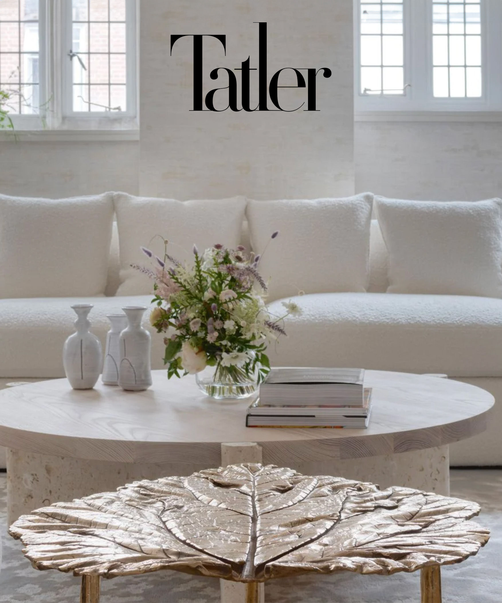 Home Tour: A Calming Apartment in London With a Peaceful White Living Room