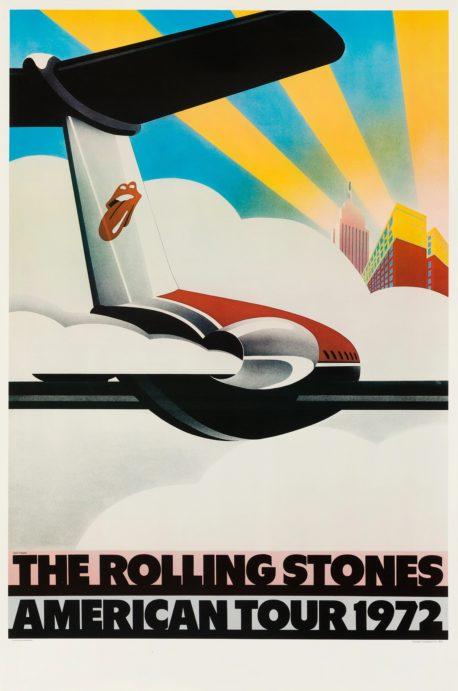 John Pasche, The Rolling Stones, 1972 | Rock Paper Film