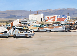 PATRICIA CHIDLAW , Cadillac Graveyard, c. 2000