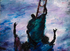 DAN LUTZ (1906-1978), Jacob's Ladder (aka Climbing Jacob's Ladder), 1941