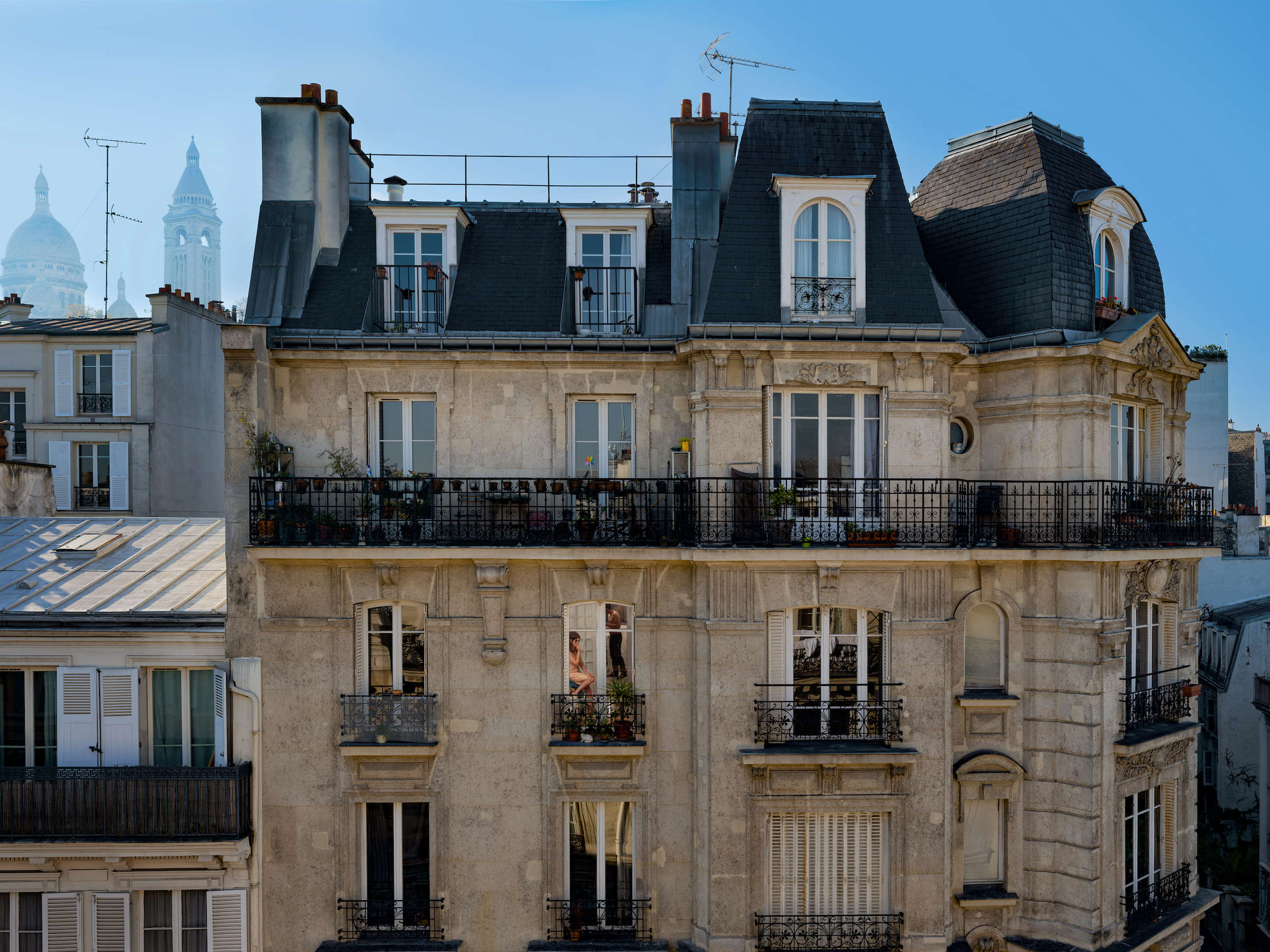 Pinwheel, Rue Ramsey, Paris, 75018, November