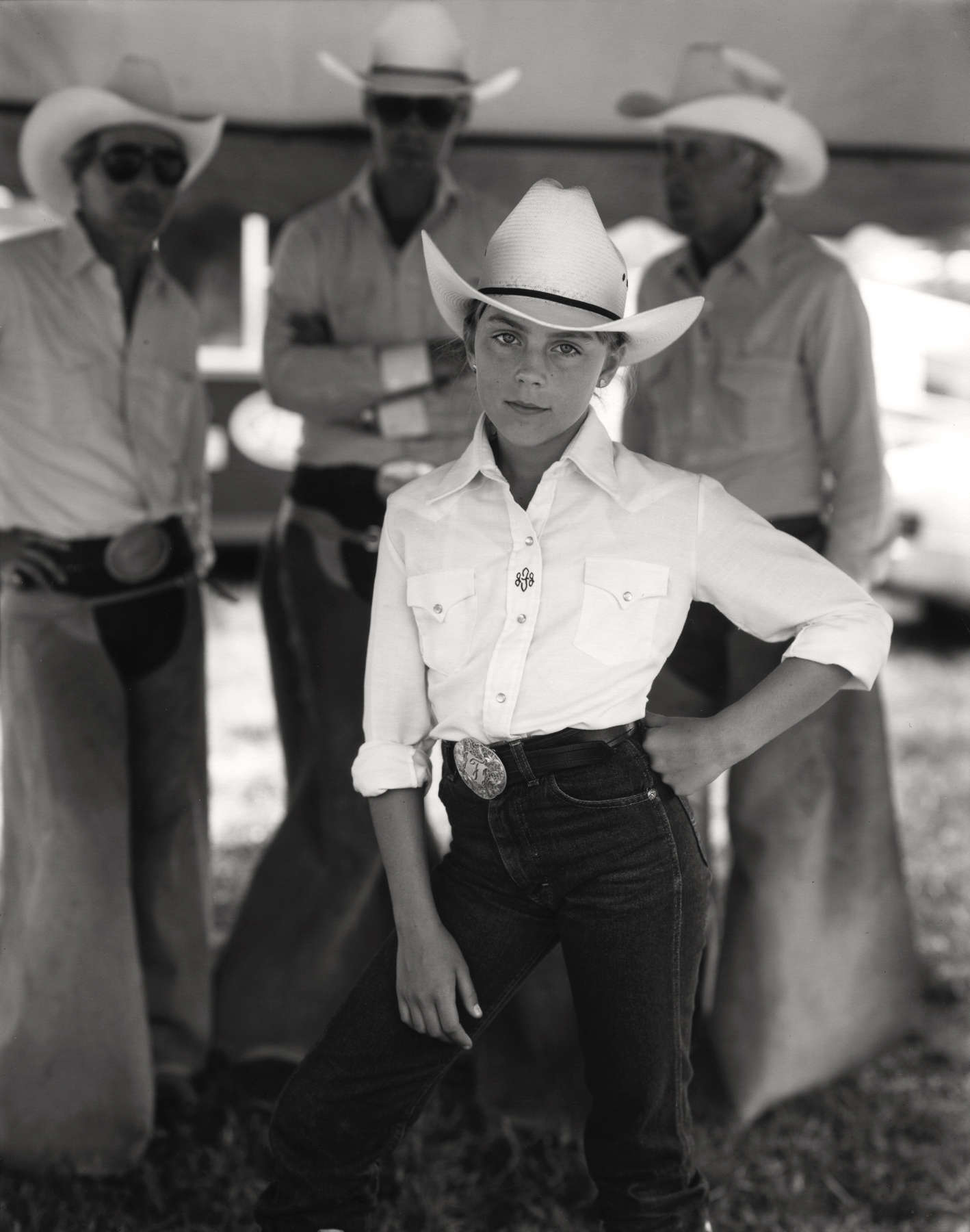 Sally Mann, Untitled from the "At Twelve" Series, Jennifer at the Rodeo, 1983-1985