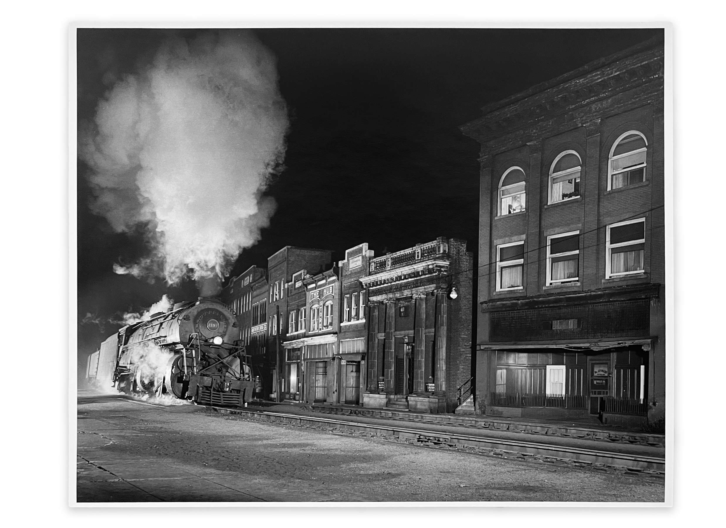 Sacks of cotton on wagehand's porch, Knowlton Plantation, Perthshire, Mississippi Delta, Mississippi
