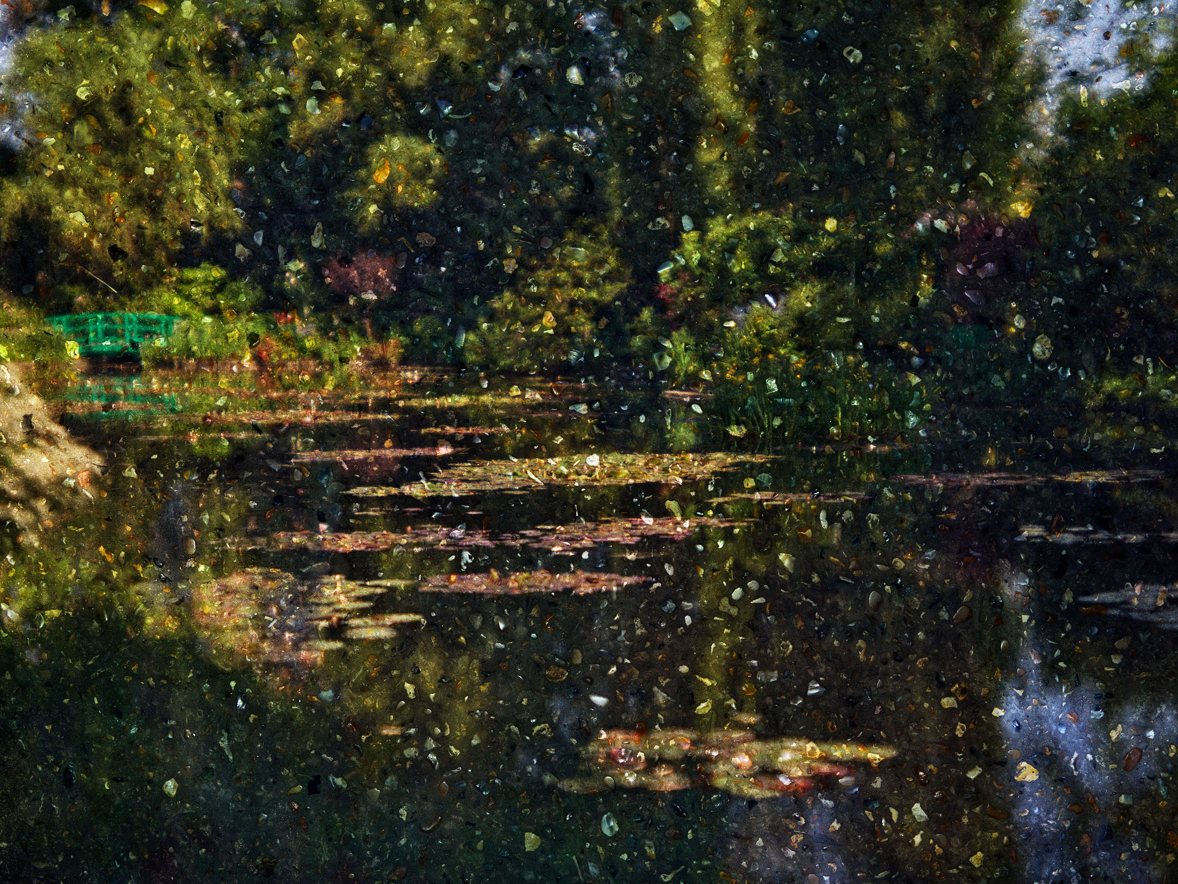 Tent-Camera Image: View of Monet's Water Garden #2, Giverny, France