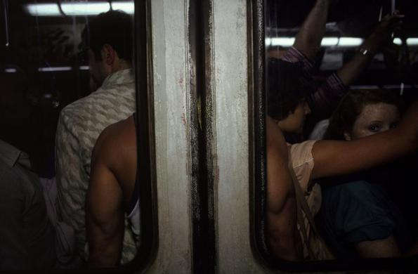 Untitled, Subway, New York (doors)