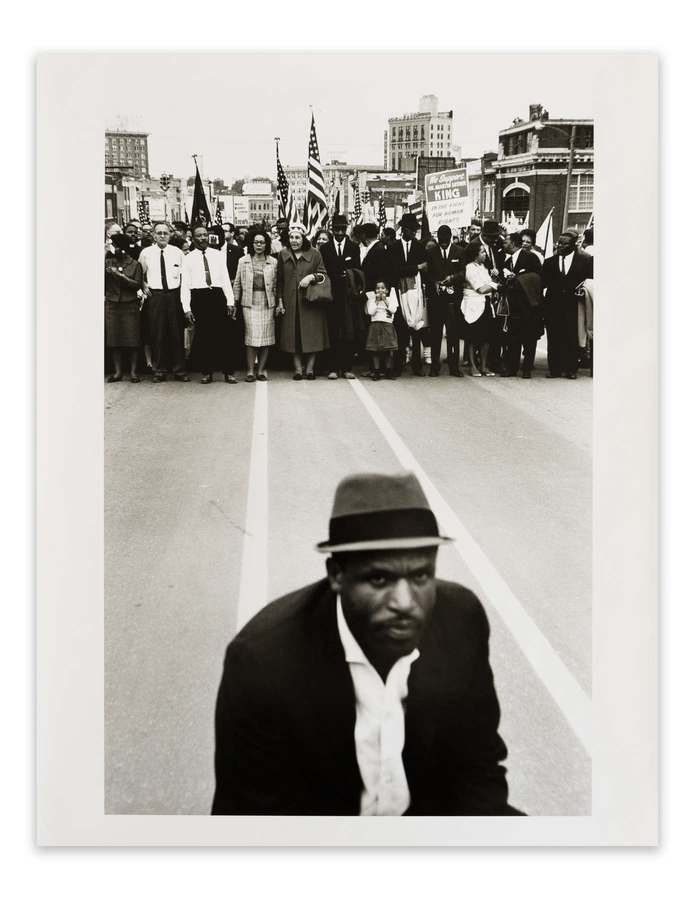 Entering Montgomery - Selma March