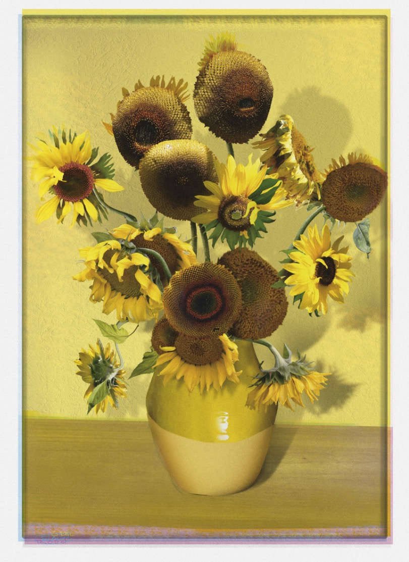 Ruud van Empel, Van Gogh #5, 2020