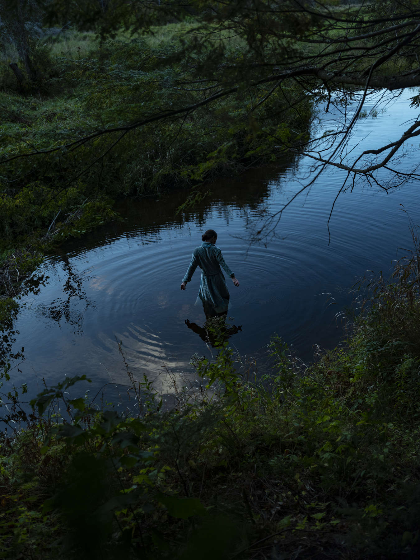 Emily in The River, Union, Maine