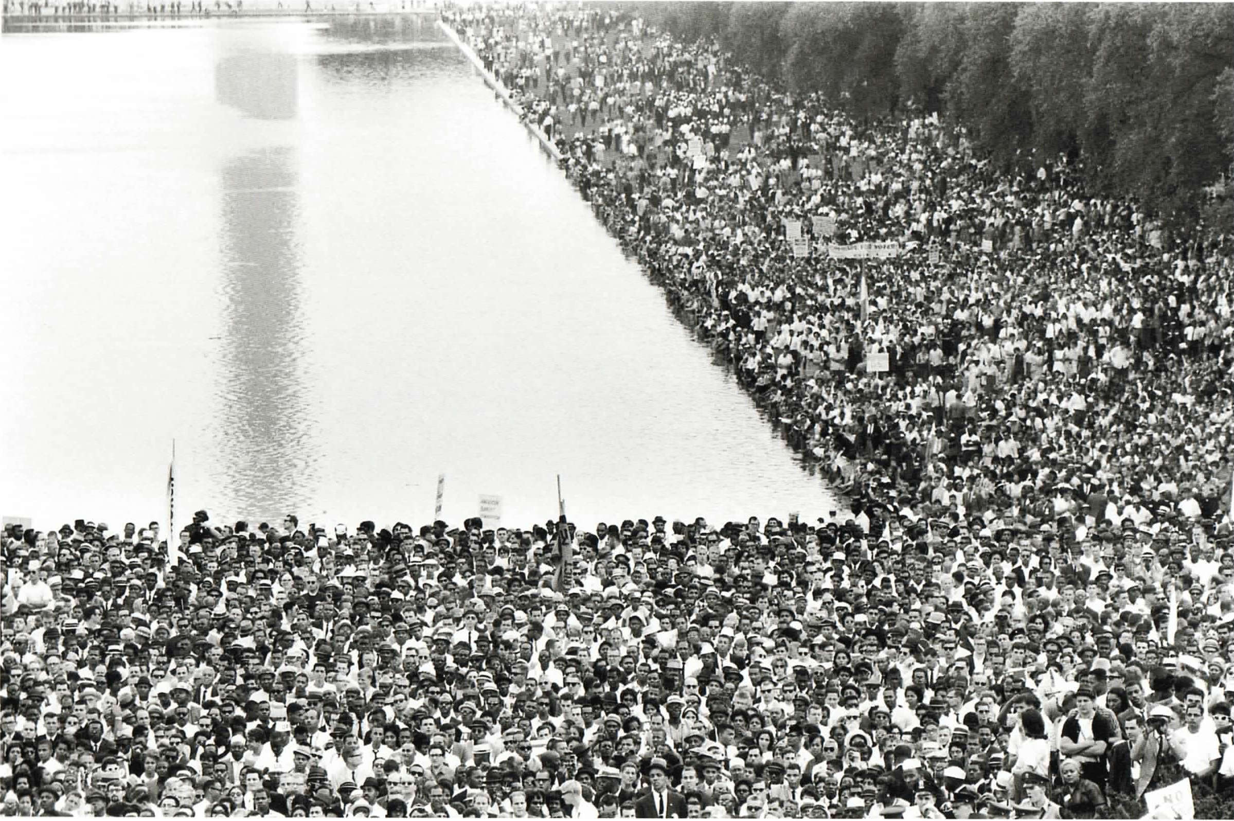 Bruce Davidson, Untitled, Time of Change (Protestor March on Washington for Racial Equality), 1963