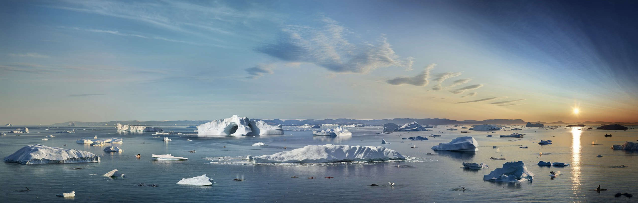 The Great July Melt, Ilulissat, Greenland, Day to Night