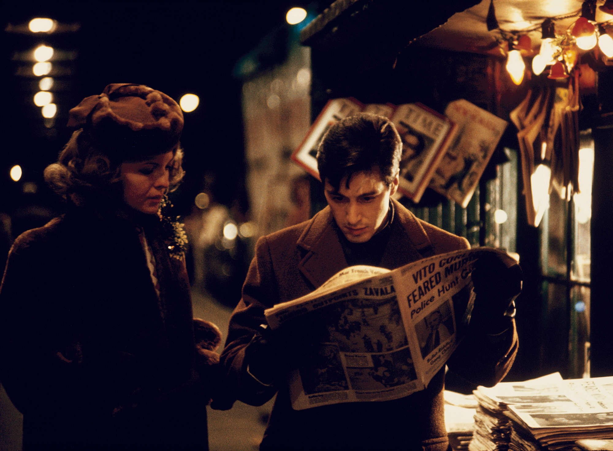 Steve Schapiro, The Newspaper, Godfather I, 1971