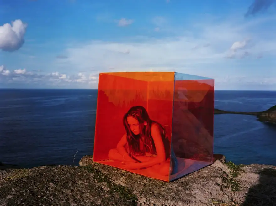 Untitled (Girl in Red Box)