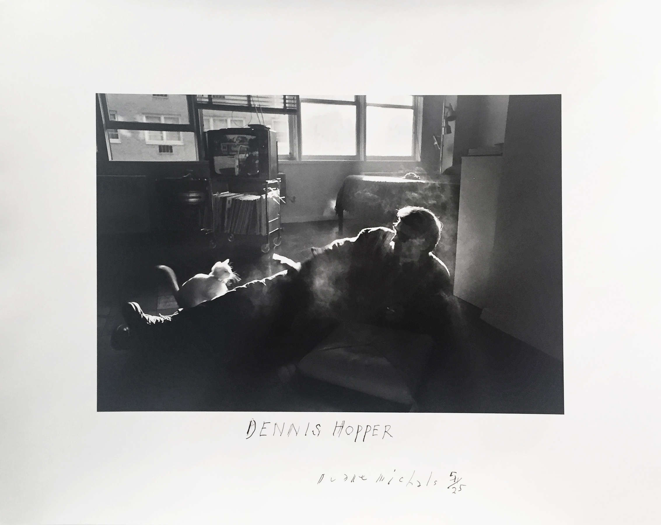 Duane Michals, Dennis Hopper, 1980s