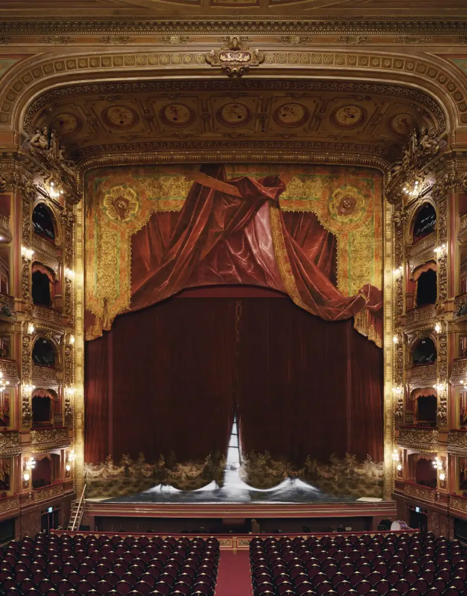 Curtain, Teatro Colon, Buenos Aires, Argentina