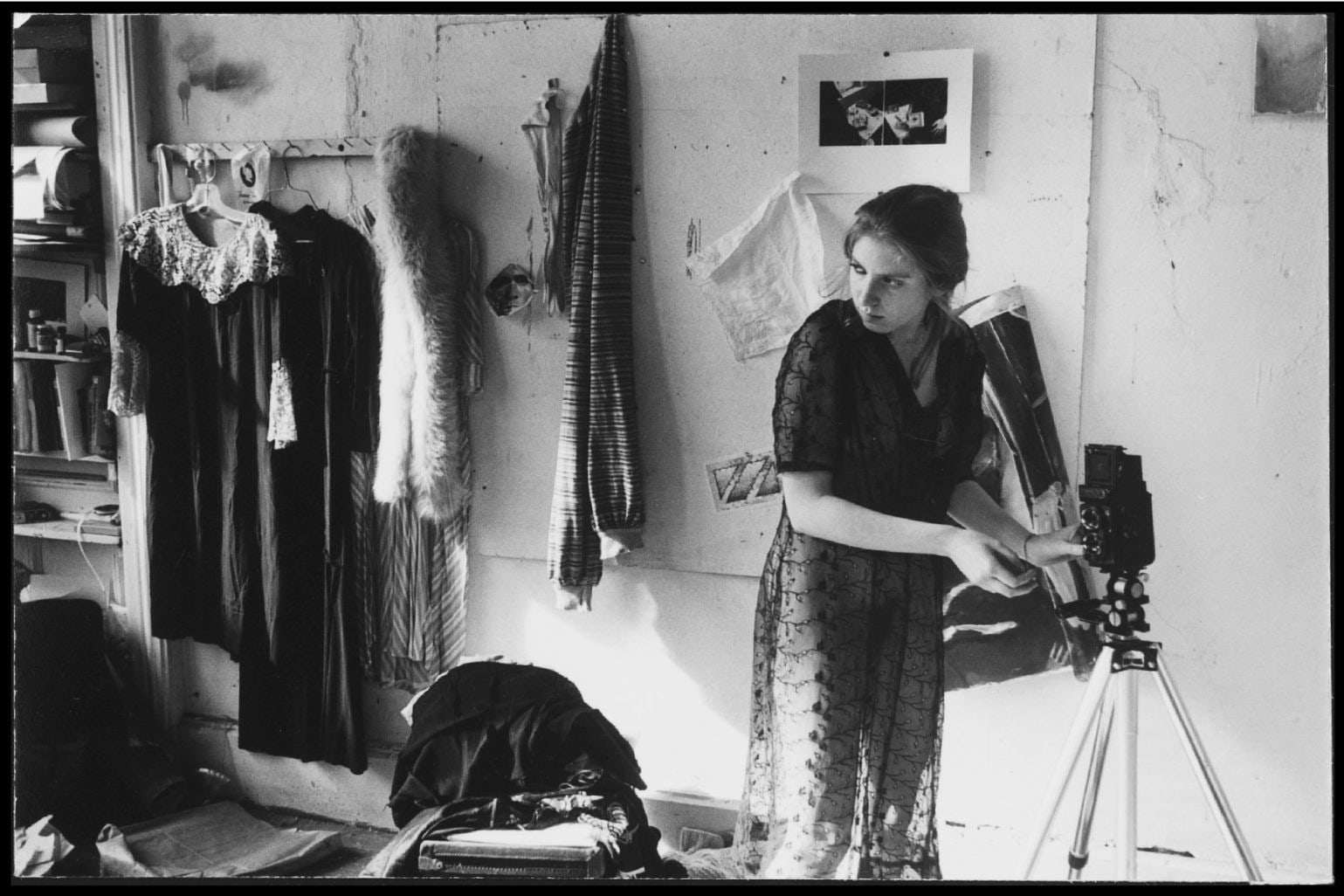 George Lange, Francesca Woodman - 101 N. Main St. #3, 1976