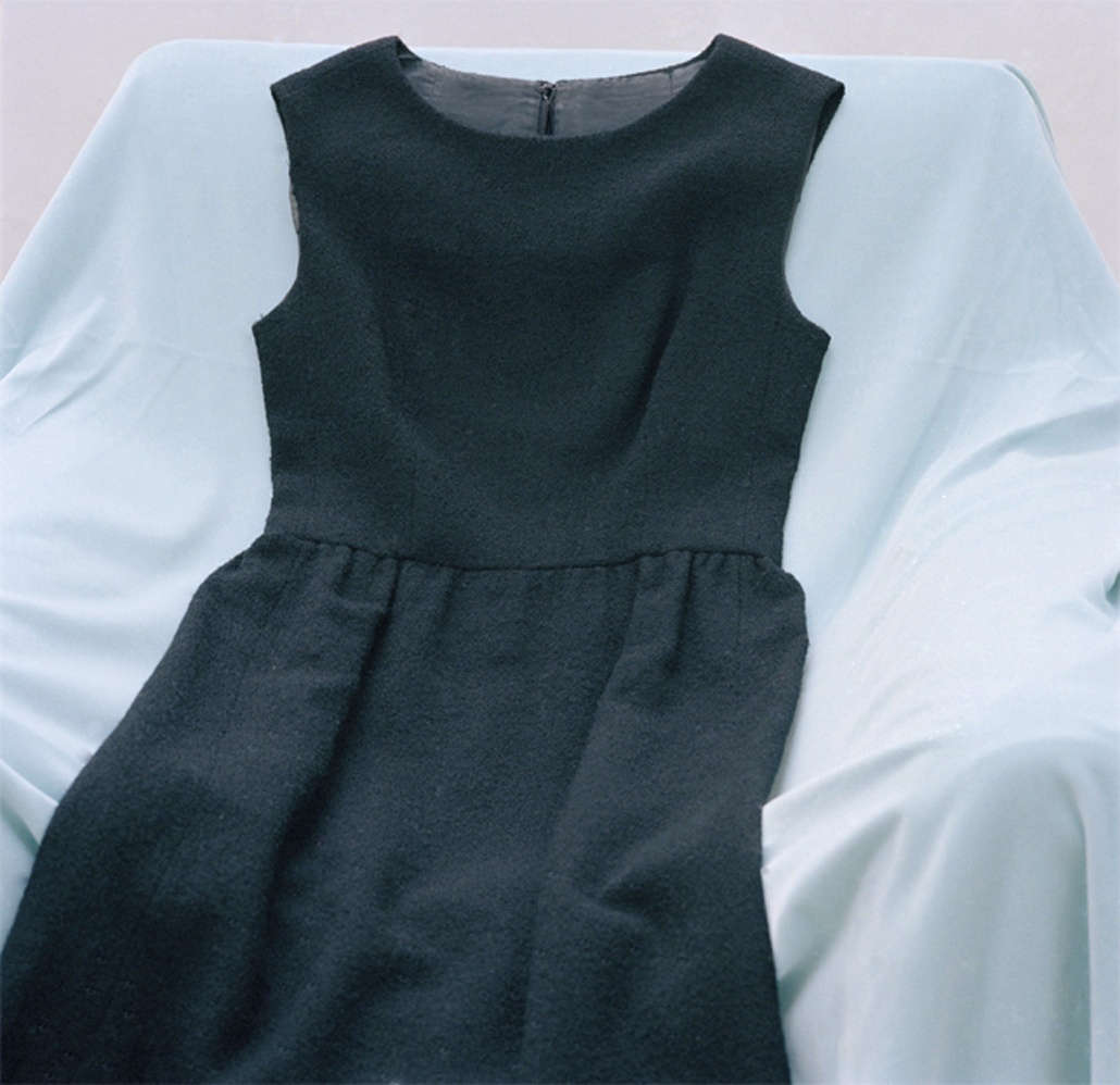 Jeannette Montgomery Barron, Reclining Black Dress, 2007