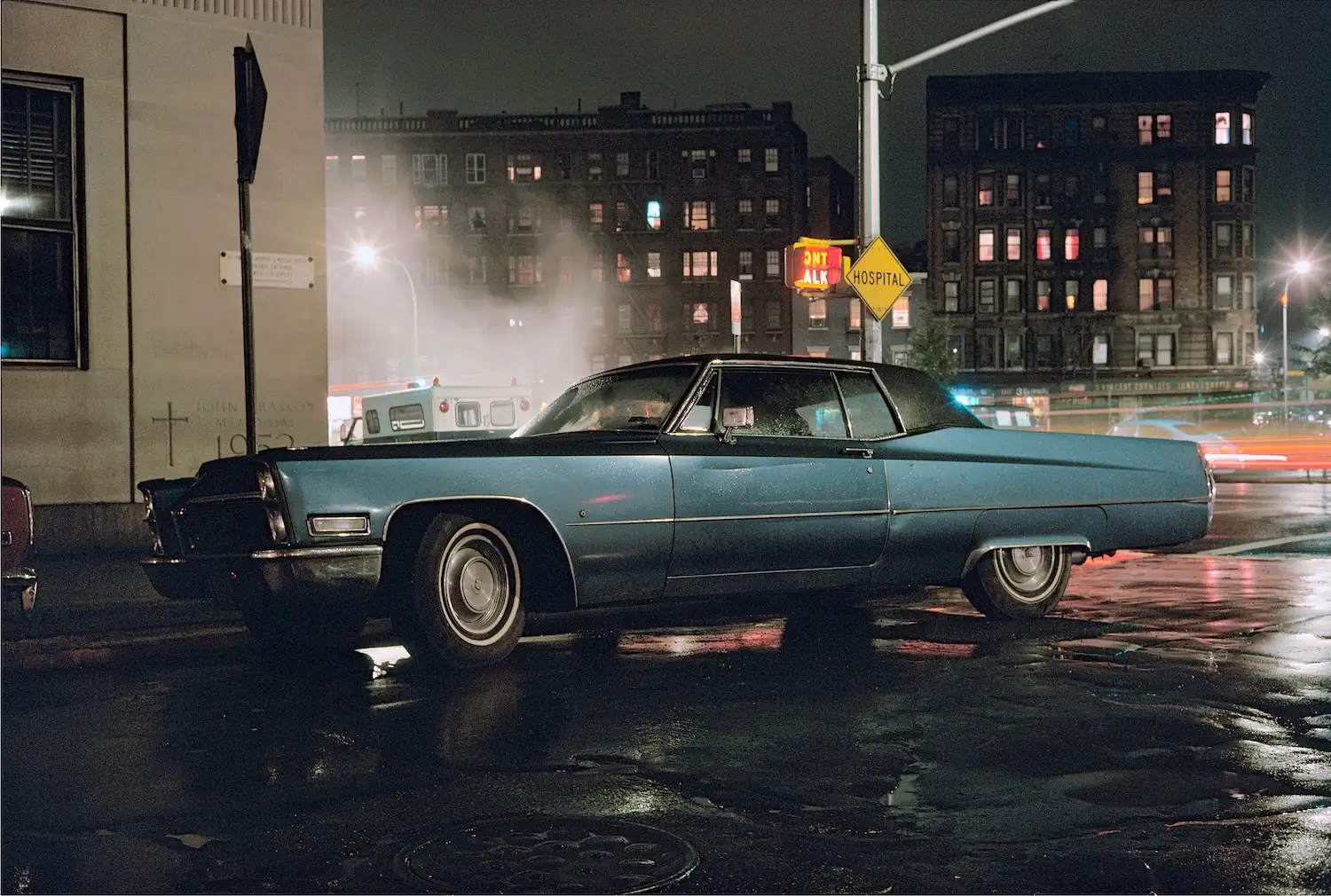 St. Vincent's Car, Cadillac Coupe de Ville, St. Vincent's Hospital, 13th and 7th Avenue
