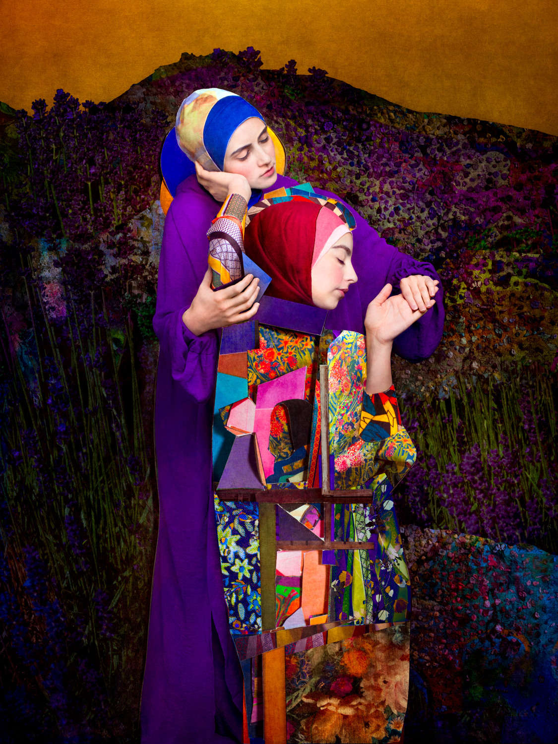 Cooper & Gorfer, Issra and Salam in Pattern, 2020