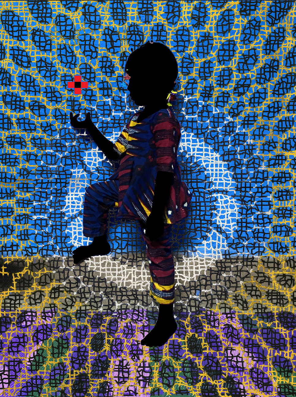 Saïdou Dicko, La princesse de mode (variant), 2020-2021