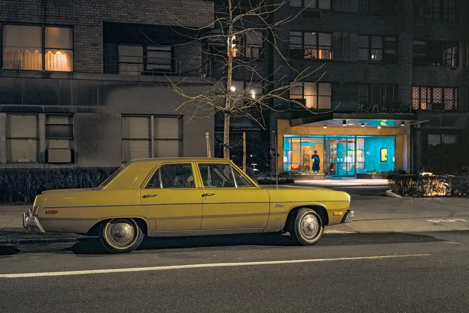 Doorman Car, Plymouth Valiant, West Side Meatpacking District