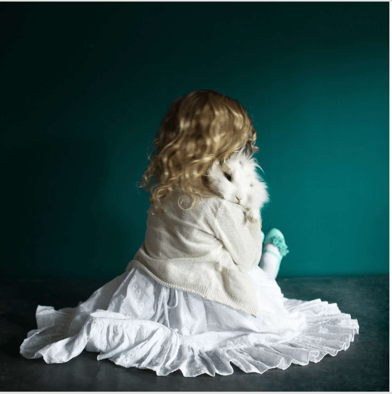 Audrey and the Bunny, Rockport, Maine