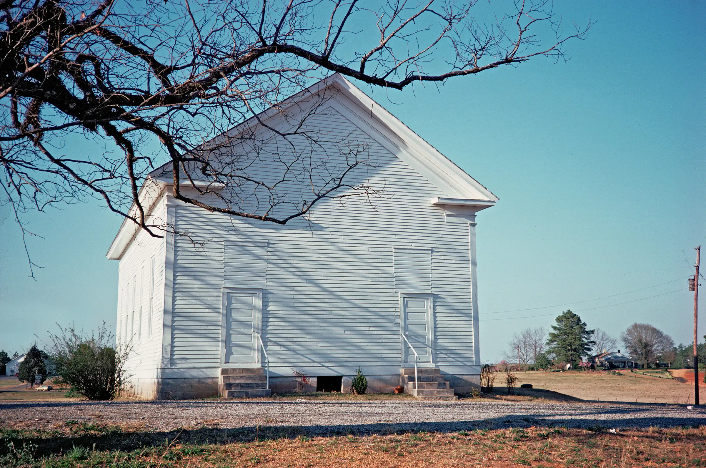 William Christenberry, Havana Methodist Church, Havana, Alabama, 1984