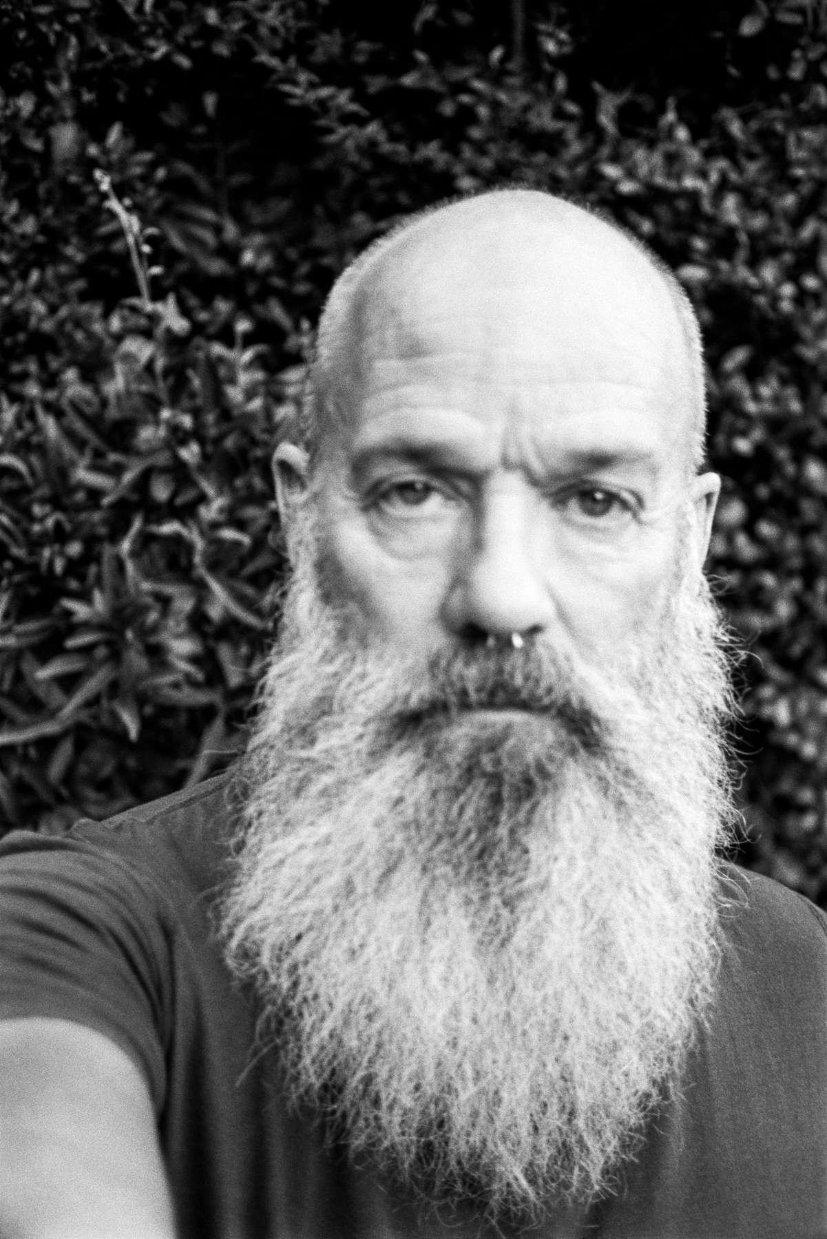 Michael Stipe, Self portrait as Brâncuși, in grieving, 2018