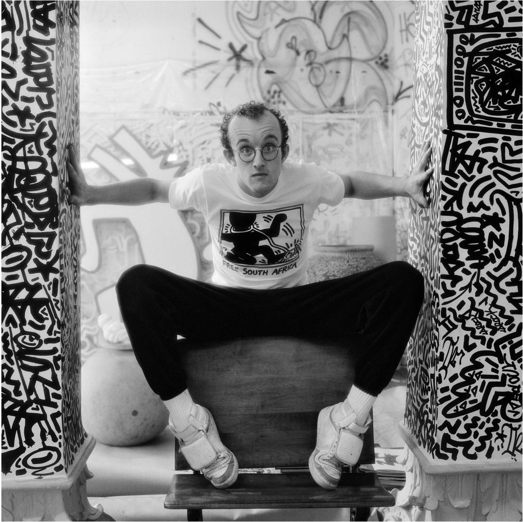 Jeannette Montgomery Barron, Keith Haring, N.Y.C., 1985