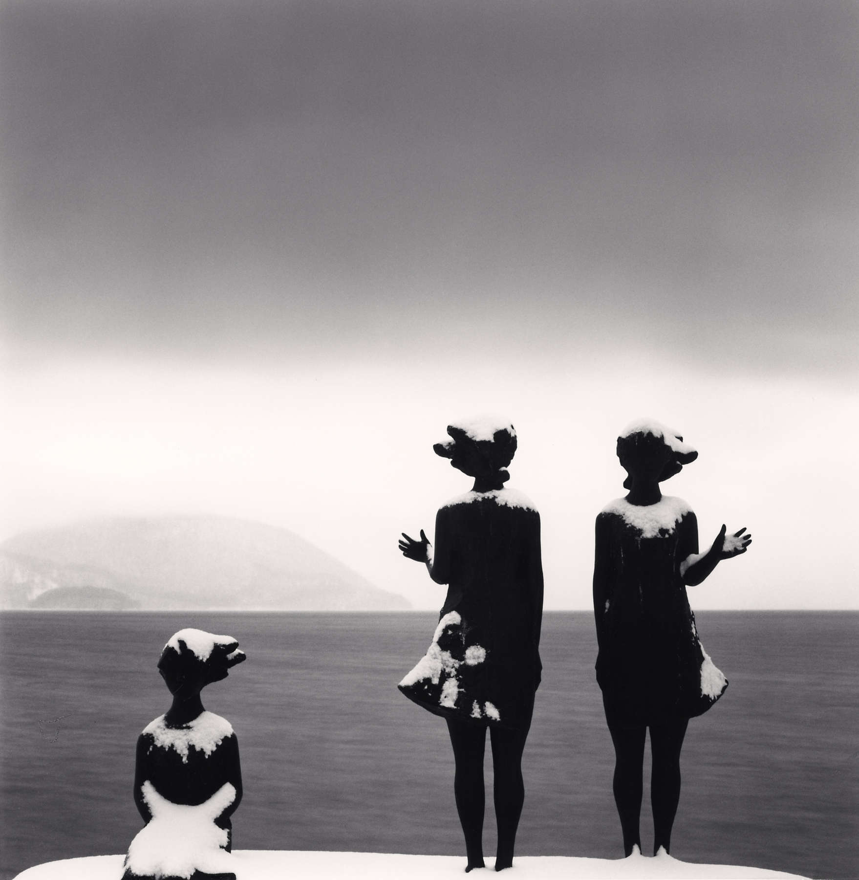 Three Statues, Toya Lake, Hokkaido, Japan