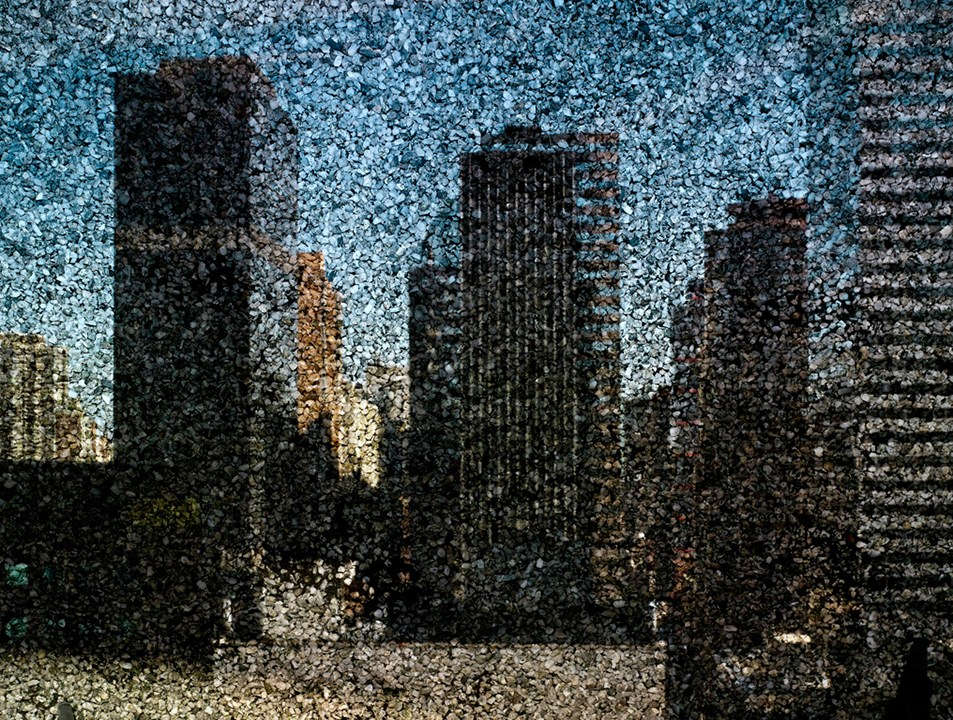 Abelardo Morell, Rooftop View of Midtown Manhattan Looking East, 2010