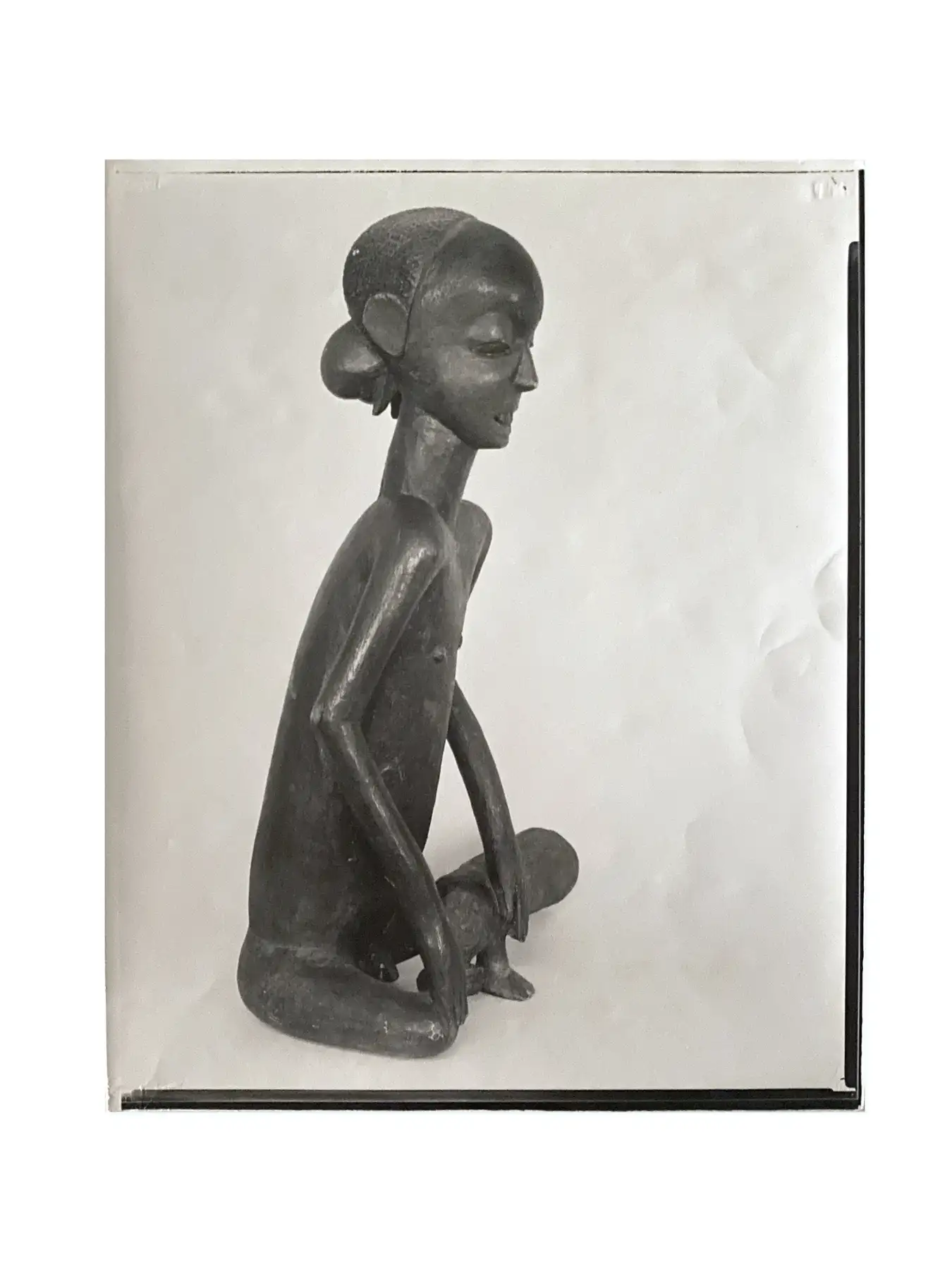 Draped Nude with circle, Bromografia 109