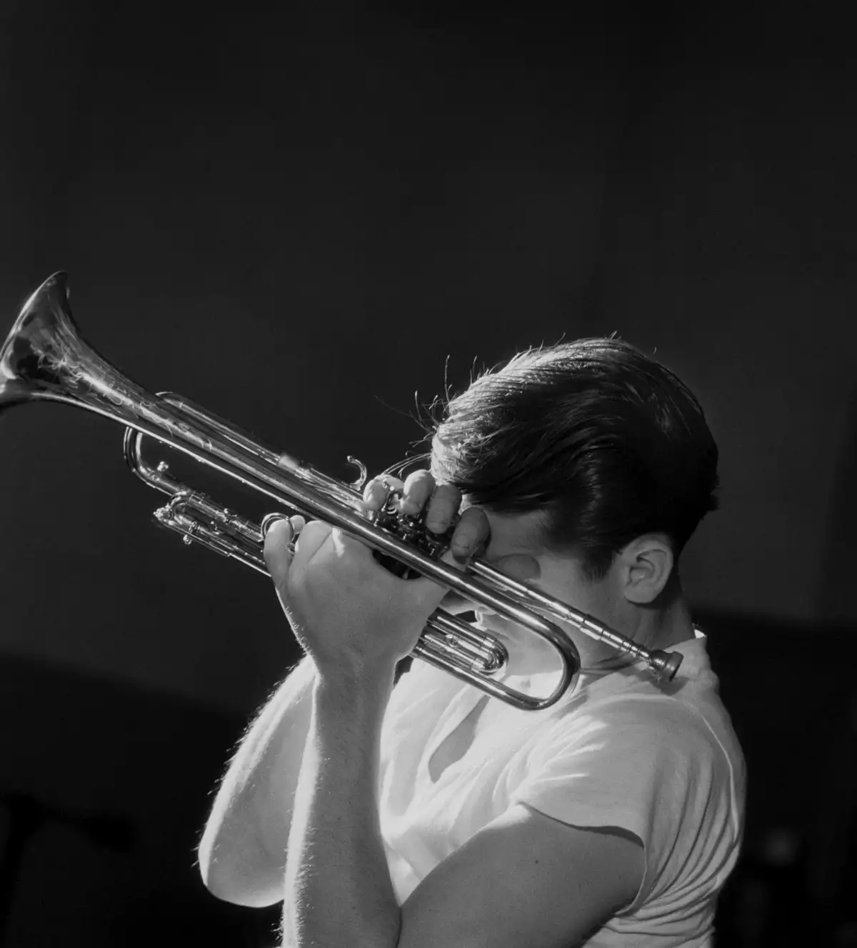 Herman Leonard, Chet Baker, New York City, (CHB02), 1956