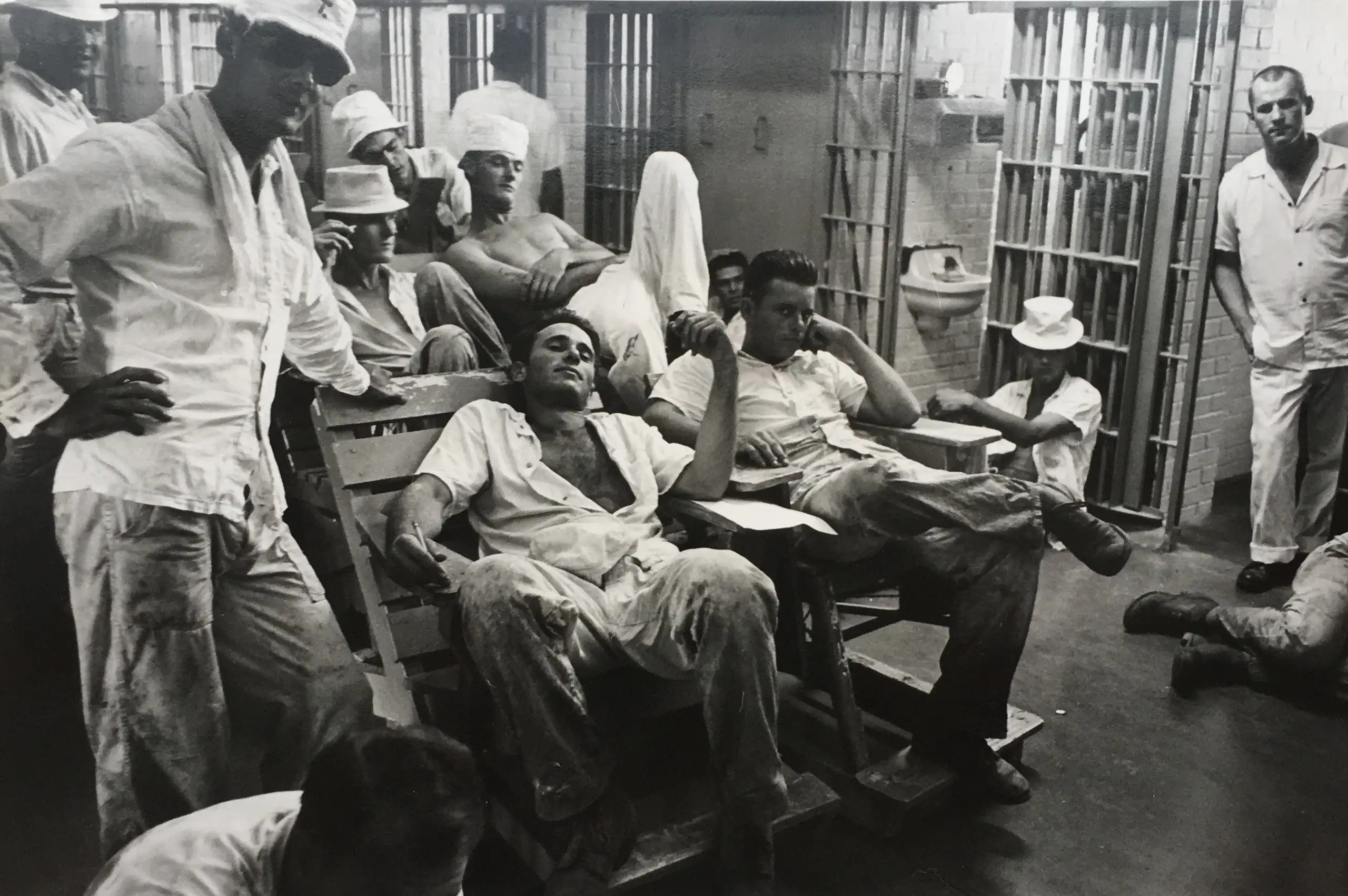 Texas: Ramsey Prison Felons, Six Wing Cell Block