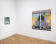 Installation view of Melissa Brown, Window Shopping, February 20 &ndash; March 21, 2026