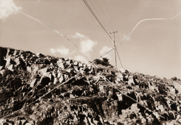 Cut, 1979 vintage toned gelatin silver print