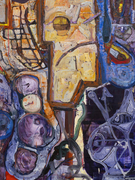 Painting Was the First Screen (detail), 2025-2026