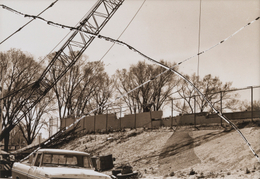 Wave, 1975 vintage toned gelatin silver print