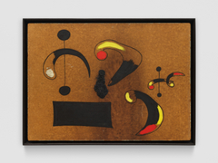 Joan Mir&oacute;  Peinture, 1936  Oil, casein, tar and sand on masonite  30 3/4 x 42 1/2 inches (78 x 108 cm)  &copy; Successi&oacute; Mir&oacute; / Artists Rights Society (ARS), New York / ADAGP, Paris 2026