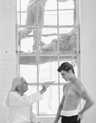 Paul Cadmus and Peter Johnson, New York City, 1997, Silver Gelatin Photograph, Ed. of 20